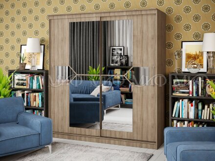 Шкаф-купе 2 метра Элегант   