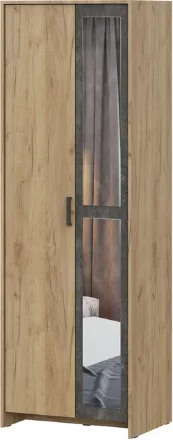 Шкаф двухстворчатый МСП-1, дуб золотой 