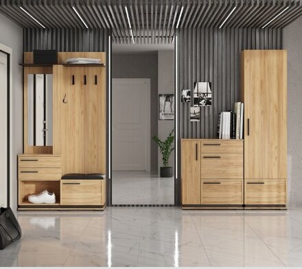 Тумба Модена МТ-32, гикори-венге 