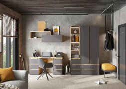 Модульная детская Хелен, Графит (Комплект 2)