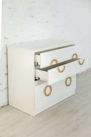 Комод 4 ящика Милан, золото 