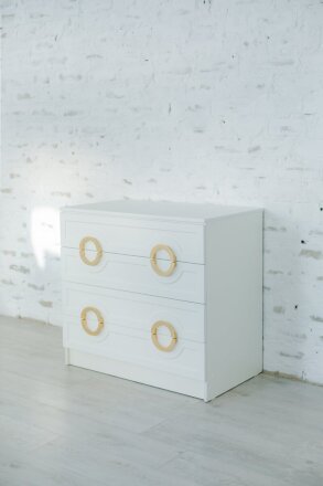 Комод 4 ящика Милан, золото 