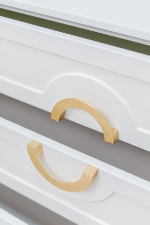 Комод 4 ящика Милан, золото 