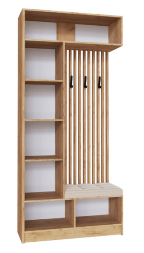 Центральная секция Руэлла, Крафт золотой/Графит серый