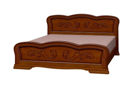 Кровать из массива Карина-8 орех  