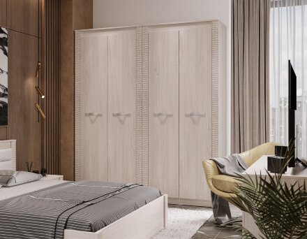 Шкаф 2х-створчатый Монако 