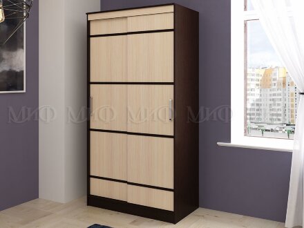 Шкаф-купе 1,14 метра Сакура   
