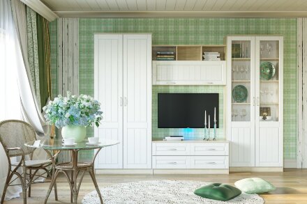 Шкаф для одежды Оливия НМ 040.60 Х  НМ 040.60 Х 