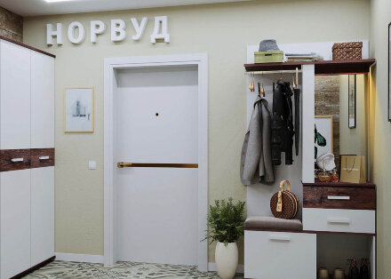 Шкаф для одежды и белья 71 Норвуд 