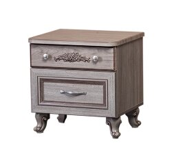 Тумба прикроватная Скарлетт 387, дуб состаренный