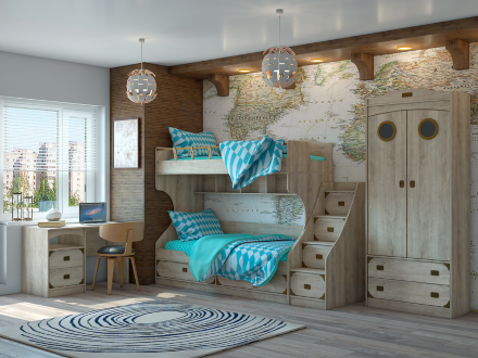 Стол письменный Мираж-1 