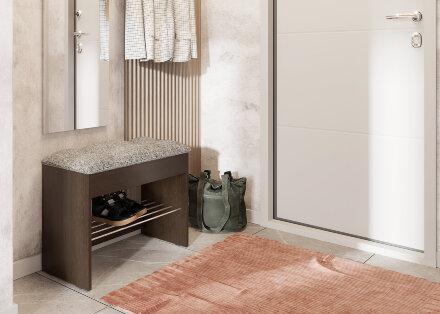 Тумба для обуви Лина, венге 