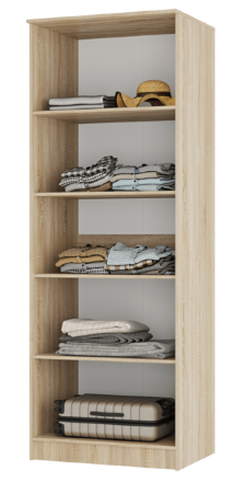 Шкаф 2х-дверный Сакура, сонома 